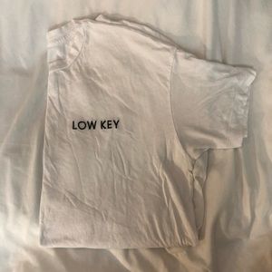 Aerie “Lowkey” White Tshirt